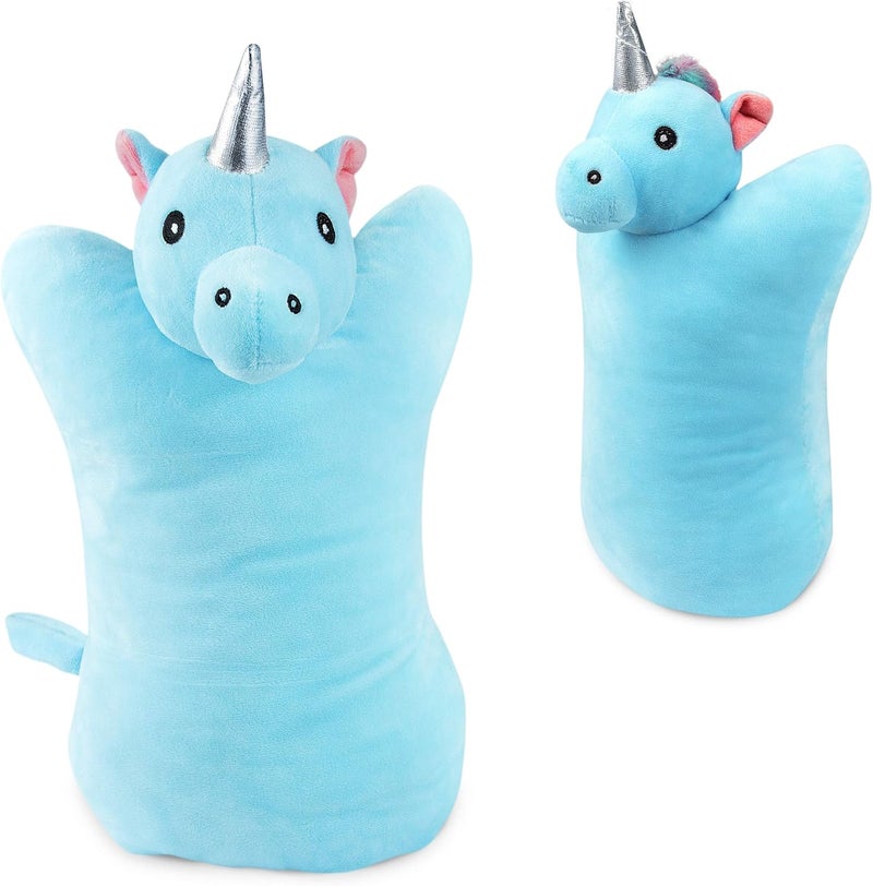 Cloudz Plush On Hand Kids Travel Pillow Pal - Unicorn - Image 4